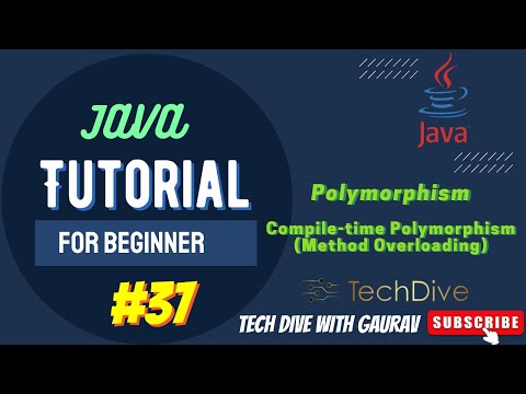 Polymorphism In Java Compile Time Polymorphism Method Overloading Oops Tutorial 37