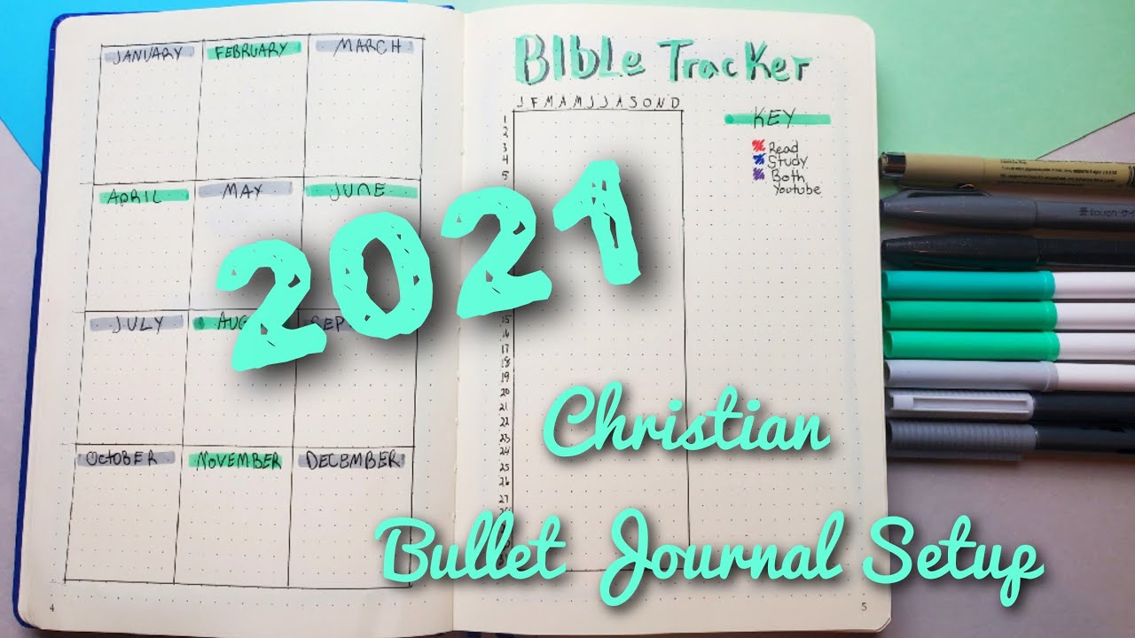 2021 Christian Bullet Journal Setup | Faith Journal