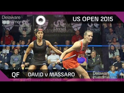 Squash: Delaware Investments US Open 2015 - QF Highlights - David v Massaro