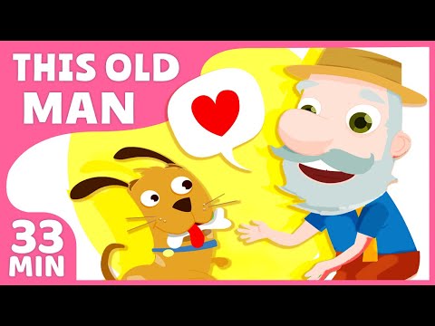 This Old Man + More Nursery Rhymes for Kids | Music for Preschoolers