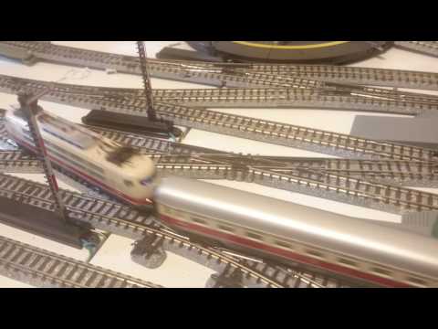 Tomix n scale Track Doppelkreuzweiche Test DKW