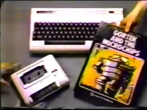 1983 Commodore VIC-20 commercial. Featuring Gortek and the Microchips game.