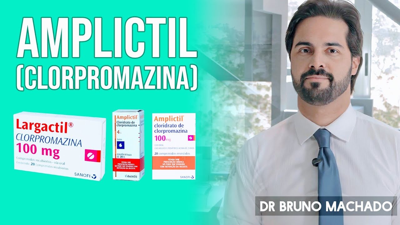 Amplictil - o primeiro remédio para Psicose ( Clorpromazina )