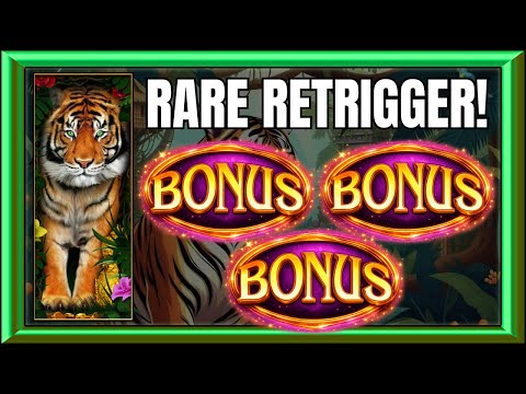 A RARE RETRIGGER & LOTS MORE £500 SLOT ACTION!