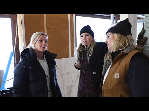 Anja och Filippa bygger kök med hjälp av If