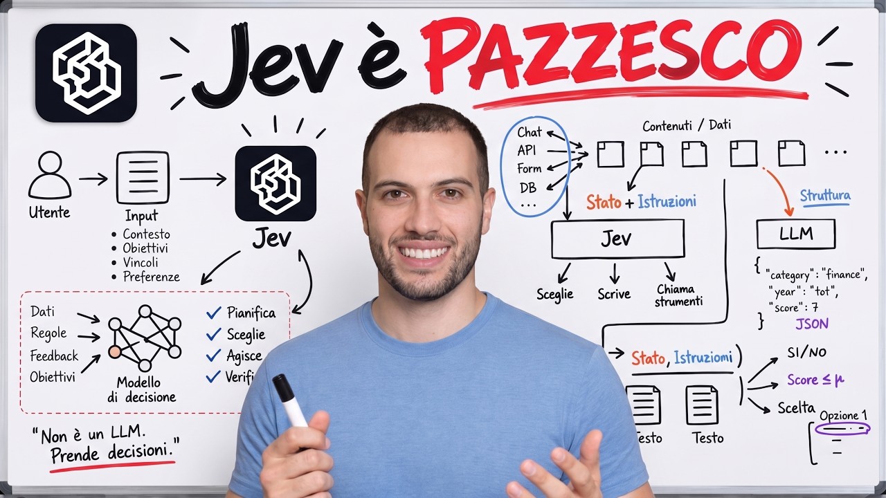 Jev - La nuova era dell’ai è arrivata (e non genera testo)