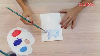 DIY Tempera Alpino: ¡Pinta con cera invisible! / Paint with invisible wax!