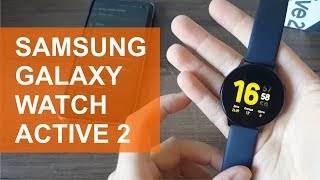 Samsung Galaxy Watch Active 2 44mm Silver Aluminium (SM-R820NZSA) - відео 2