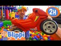 Blippi Visits An Indoor Playground Fidgets Indoor Playground 2 HOURS OF BLIPPI Blippi Toys