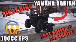 Testing the Yamaha Kodiak 700 EPS: The Ultimate ATV