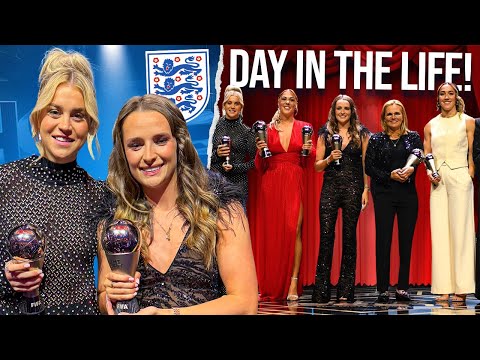 THE BEST FIFA FOOTBALL AWARDS | Day In The Life | Featuring Lionesses |  Ella Toone VLOGS