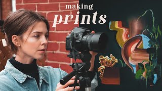 How I Make Fine Art Prints of my Paintings