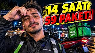 14 Saat Motor Üstünde! (59 Paket Attım