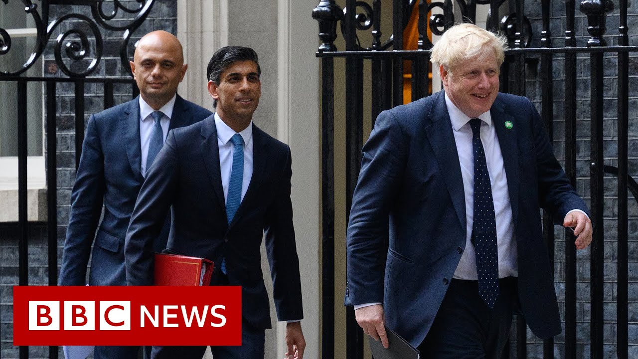 UK ministers Rishi Sunak and Sajid Javid resign from government