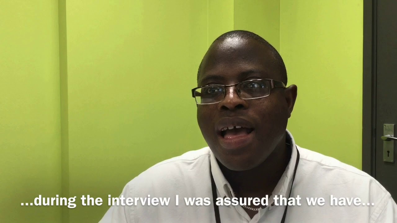 Eddie talks about being a Newly Qualified Social Worker in Somerset