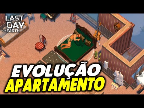 EVOLUÇÃO DO MEU APARTAMENTO NA CRATERA MULTIPLAYER - Last Day On Earth