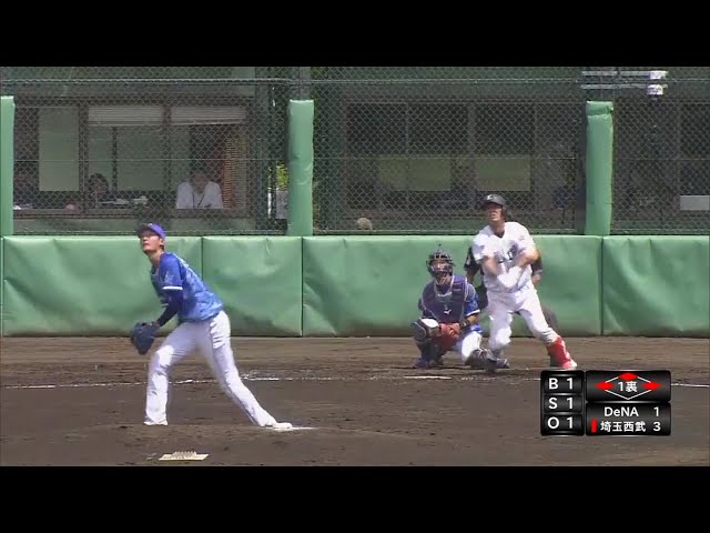 【ファーム】ライオンズ・中田 走者一掃のタイムリー2ベースヒット!! 2018/6/19 L-DB(ファーム)