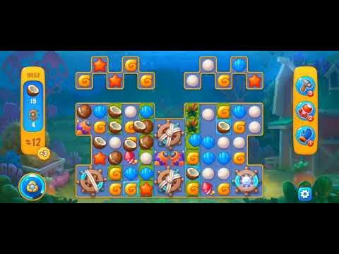 Fishdom Easy Level 9852 (with ingame boosters) @choraelmin