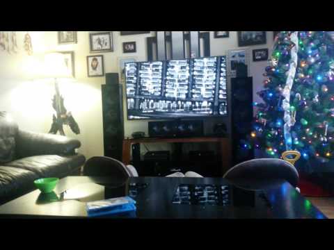 Ian Paisley soundstage signature speakers. Denon x4200w.