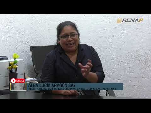 Emisión No 137 #RENAPOnLine "Oficina de RENAP en Santa Lucía Milpas Altas, Sacatepéquez"