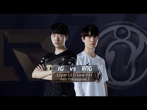 LPL Introduction | IG vs RNG | Esports Spring Gala Primer | Invictus Gaming vs Royal Never Give Up