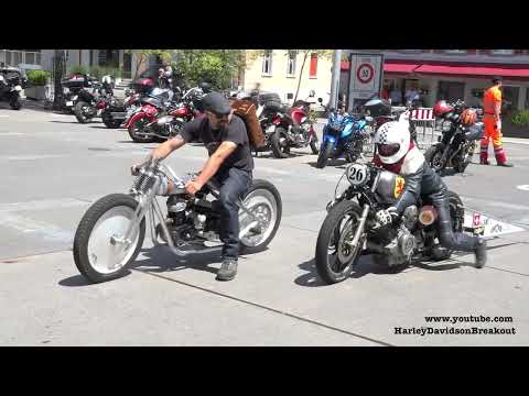 Harley Davidson Big Hill Event Switzerland 2022 (Old Town Willisau Part 1)
