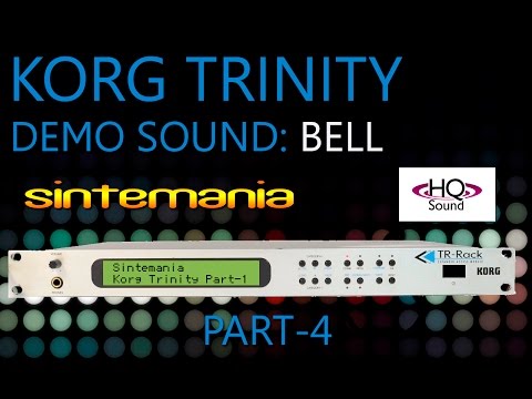 KORG TRINITY DEMO SOUND PART-4: BELL Sounds