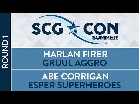 SCGINVI: Round 1 - Harlan Firer vs Abe Corrigan [Standard]