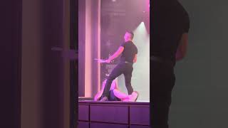 Ivan Pecel juggling knives on Regal Princess