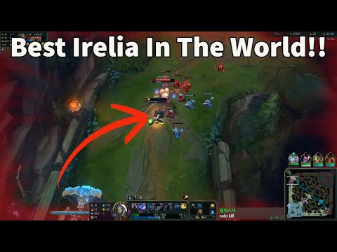 IRELKING Shows Why He Is The Best Irelia Player Against This Korean Poppy!!