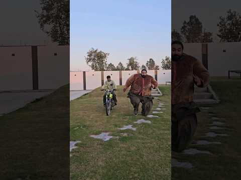 Khan baba vs #MOTORCYCLE #RACE