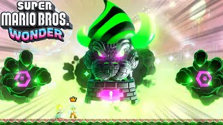 【スーパーマリオブラザーズワンダー】VSデスタムーア最終形態（？）
