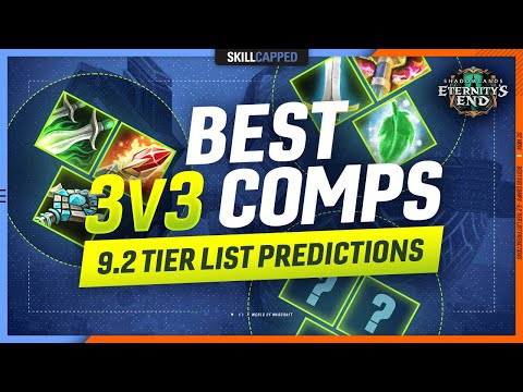 9.2 TIER LIST PREDICTIONS - BEST 3v3 Comps in Shadowlands PvP!