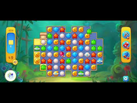 Fishdom Level 5231, Rolling Up Maps.