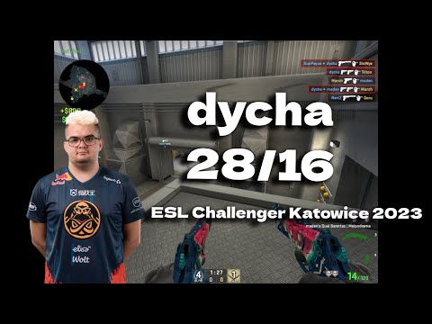 CSGO POV ENCE dycha (28/16) vs Bravado (NUKE) @ ESL Challenger Katowice 2023