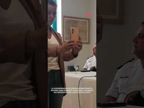 Anticipo de la Vicegobernadora de Córdoba a Bomberos Voluntarios Jovita en su visita a la localidad