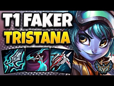 T1 Faker Tristana vs Syndra [ MID ] Korea Challenger Patch 14.16 ✅