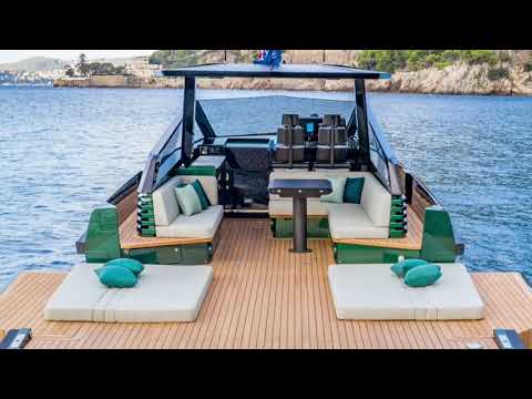 New 43 Wallytender yacht   a perfect runabout boat powered by VOLVO