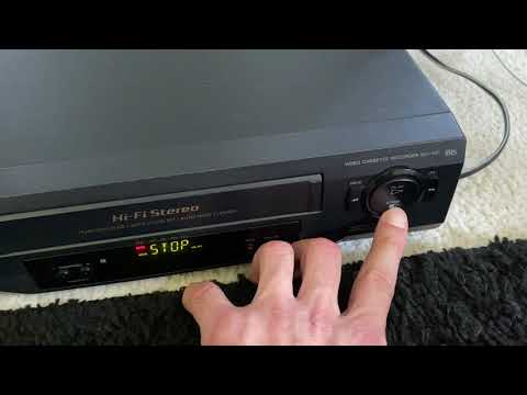Working Sony SLV-N51 Hi-Fi 4-Head Stereo VCR VHS Player