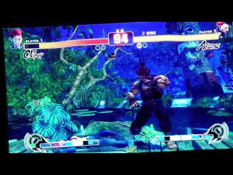Cyclone(Akuma) vs. RawrImALion(C. Viper)