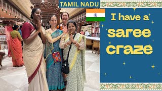 SHOPPING SAREE with FRIENDS in POTHYS TAMIL NADU 🇮🇳