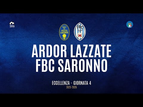 [HIGHLIGHTS] Excellence Group A 25/26 - | Matchday 4 | Ardor Lazzate - Saronno