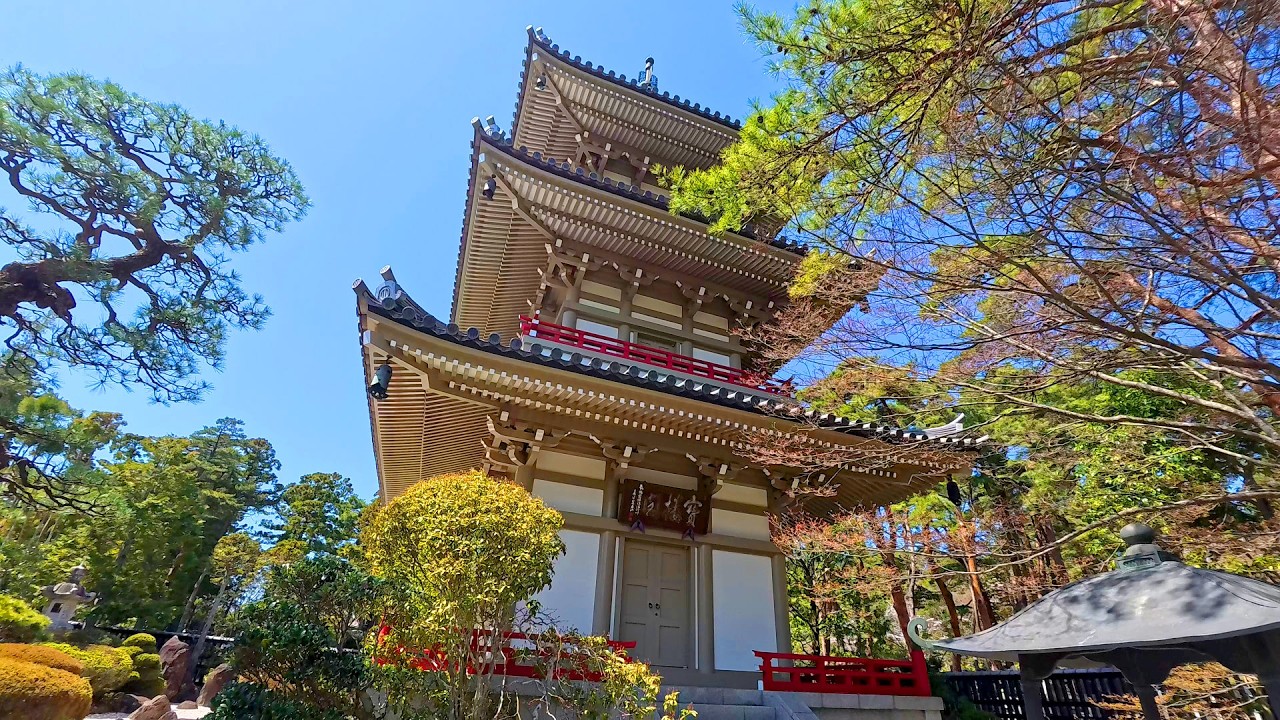 Embark on a walking tour of the majestic Rinnoji Temple.