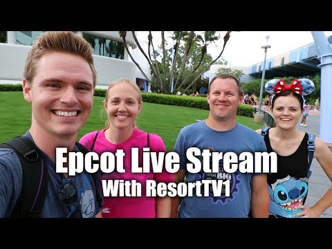 Friday Night Live Stream from Epcot with ResortTV1 | Walt Disney World