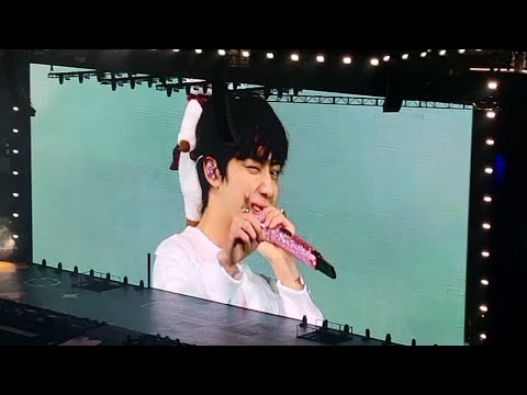 211202 Seokjin End Ment😭😭 (PTD On Stage LA Day 4 FINAL)