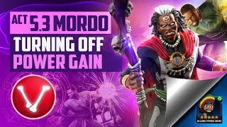 Turning off Mordo's Power Gain with Dr Voodoo | Act 5.3.1
