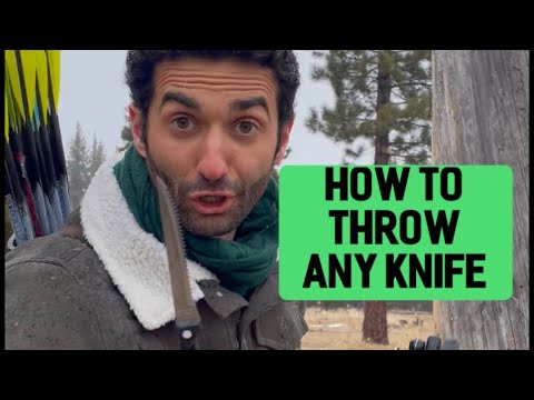 LEARN TO THROW ANY KIND OF KNIFE
