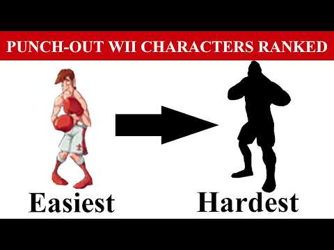 All Punch-Out!! Wii Fights RANKED Easiest to Hardest