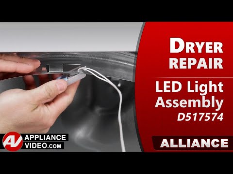 Speed Queen Dryer No Light Inside Dryer LED Light Repair