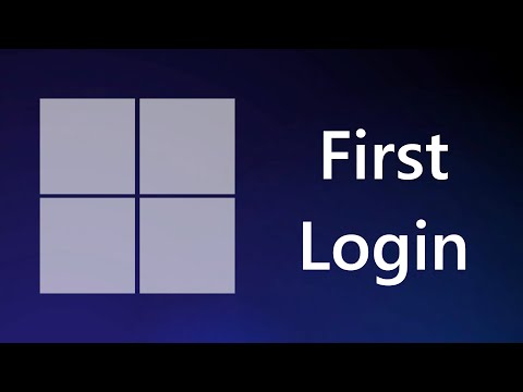 Windows 11 First Login Animation